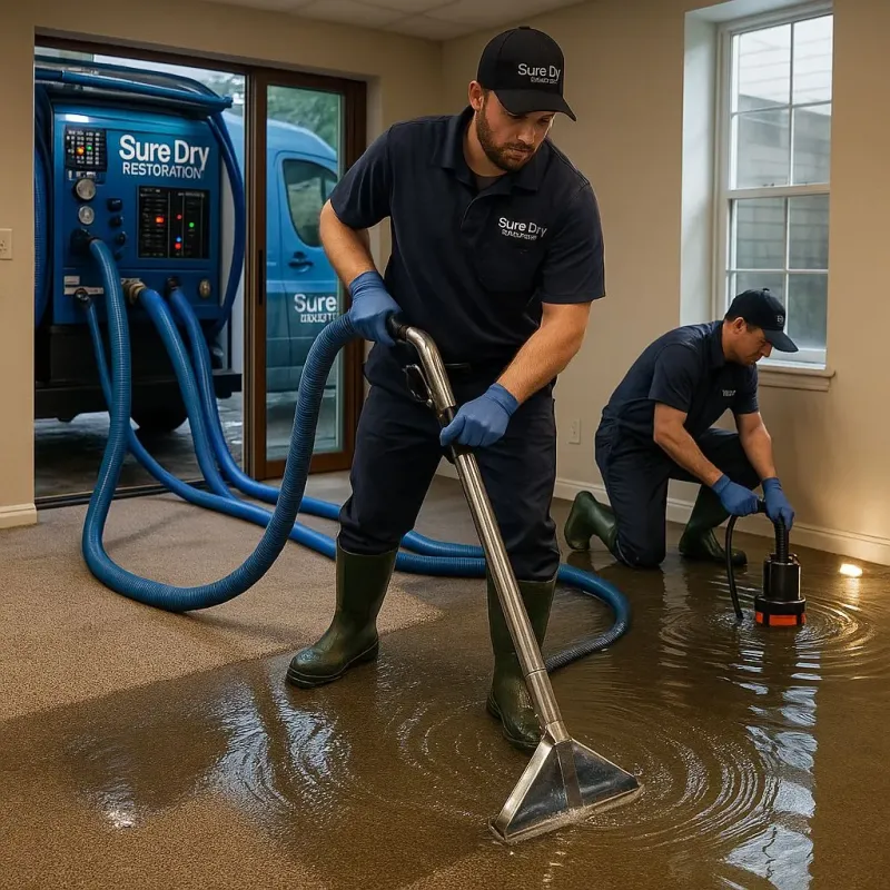 Water Extraction and Removal process in Larchmont, NY